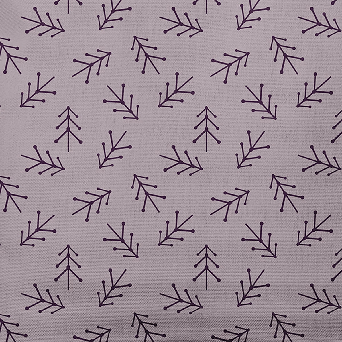 Simply Daisy Frosting Colored Scattered Trees Winter Soft Spun Polyester Decorative Throw Pillow, 18" x 18"