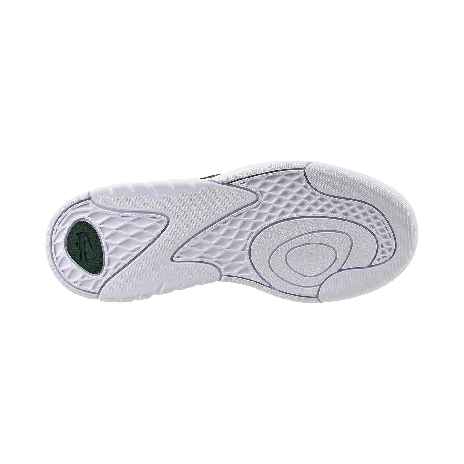 Lacoste Game Advance Luxe Leather White/Multi Men's Shoe