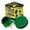 Green, variant on Marine Cleaning Supplies - Boat Cleaning Brush Accessories - Boat Hull Cleaner - Boat Deck Scrubbing Tool - Pool Deck Scrubber - Barnacle Buster Brush Set - Tank Cleaning Complete Kit - Pool Lining