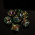 thumbnail image 4 of Misty Mountain Gaming Poly Set - Botanical Gardens Dice (7) New, 4 of 4