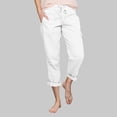thumbnail image 1 of WILLBEST Pantalones Casuales Para Mujer, Elegantes Pantalones de Cintura Elástica Con Bolsillos Para Actividades Al Aire Libre y Deportes, Pantalones Cargo Holgados Para Un Estilo Sin Esfuerzo., 1 of 4