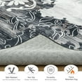 thumbnail image 7 of Ultrug Modern Abstract Rugs Vintage Area Rug Soft Indoor Carpet for Bedroom Living Room Home Decor,5'x7',Black, 7 of 7