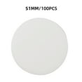 thumbnail image 1 of 100Pcs Coffee Powder Bowl Filters Paper For Espresso Coffee Maker Home Coffee Supplies Kitchen Accessories 51MM, 1 of 8