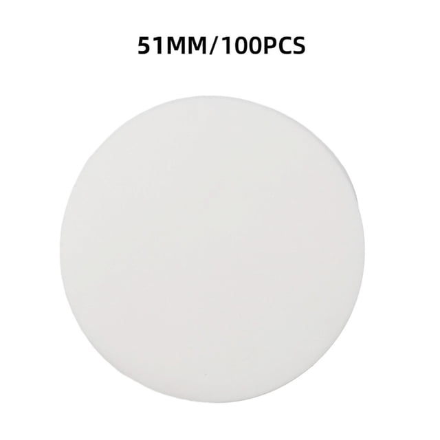 100Pcs Coffee Powder Bowl Filters Paper For Espresso Coffee Maker Home Coffee Supplies Kitchen Accessories 51MM