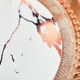 thumbnail image 5 of Efavormart Set of 10 | 10" Marble Disposable Plastic Plates, Dinner Plates - White and Rose Gold for Wedding, Birthday, and Disposable Plates Party, Kitchen Dinnerware, 5 of 11