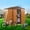 Brown, variant on Kosynda 6' x 4' Outdoor Storage Shed with Air Vents, Galvanized Metal Tool Storage House with Sliding Door for Garden, Lawn, Backyard, Outdoor, Gray