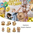 thumbnail image 2 of Pack Of 10 Unique Capybaras Balloons Adornment Great For Theme Parties And Celebration With Friend And Family, 2 of 4