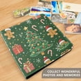 thumbnail image 4 of FORMRS 3 Ring Photo Album 4"x6" Self Adhesive Large Capacity PU Leather Cover, Christmas Tree, 4 of 8