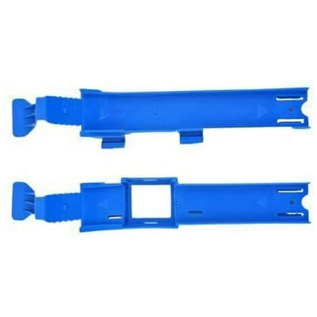 Replacement Parts for Hot Wheels Total Turbo Takeover Track Set - BGX89 ~ Blue Ascending Base and Descending Base Tracks