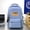 Blue belt pendant, variant on Korean Version Of Casual Backpack Large -Capacity Men And Women Student Schoolbags For Junior High School Students Fashion Commuting Backpack
