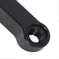 thumbnail image 4 of 1 Pair Motorcycle Rearview Mirror Extension Adapter 10mm/0.39in Replacement for NMAX 155 125 2015-2022 Black, 4 of 4