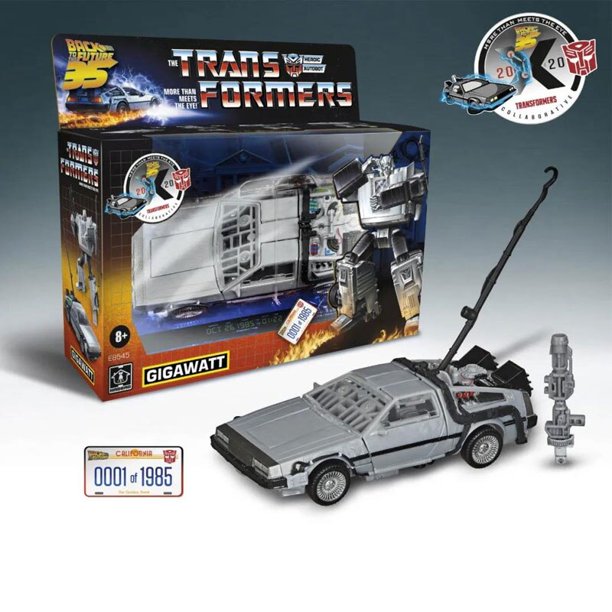 Hasbro Transformers Robot Gigawatt Action Figure Model G1 Back To