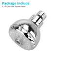 thumbnail image 2 of LED Shower Head, EEEkit 7 Colors Flash Light Automatically Changing LED ShowerHead, 360° Adjustable Luxury Chrome High Pressure Flow Rain ShowerHead for Adult Tool-Free Installation, 2 of 9