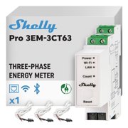 Shelly Pro 3EM-3CT63, Wi-Fi & Bluetooth