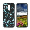 thumbnail image 1 of Compatible with LG K12 Plus Phone Case, Butterflies 74 Case Men Women, Flexible Silicone Shockproof Case for LG K12 Plus, 1 of 1