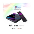 thumbnail image 2 of H96 Max RK3318 4+64 Go Haute Clarté 4K WiFi Boîtier TV Décodeur Lecteur Multimédia pour Android 9.0 - Prise US,4 Go+32 Go, 2 of 5