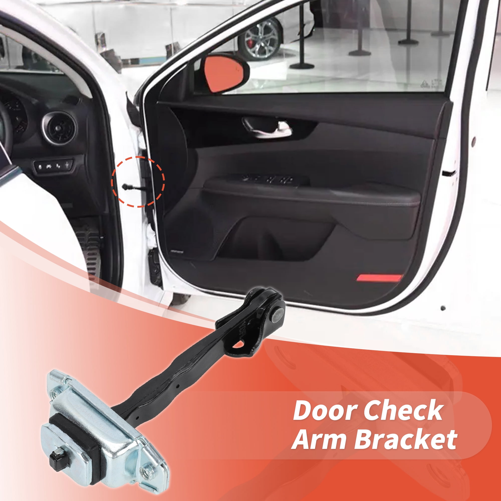 Unique Bargains Front Right Door Check Strap for Kia Forte5 2014-2018 No.79390-A7000