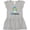 AC-Heather Grey, variant on Inktastic I Love Dragons with Cute Blue Dragon Girls Toddler Dress