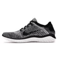 thumbnail image 2 of Nike Men's Free RN Flyknit 2018 Black White Ombre Running Shoes, from StockX, 2 of 5