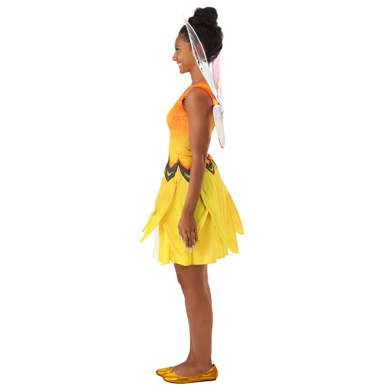 iridessa fairy dress Adult Disney Fairies Iridessa Costume | Disney Costumes | Adult | Womens | L | Orange/Yellow