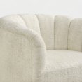 thumbnail image 4 of CHITA Mid Century Modern Swivel Accent Chair, Solid Wood Frame, Cream, Single, 4 of 15