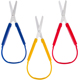 thumbnail image 1 of Tijeras de anillo TUNC 3 piezas adaptables coloridas, 1 of 5