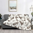 thumbnail image 6 of Throw Blanket for Couch - Chickens Soft Comfy Lightweight Cozy Warm Throw Blanket, Fuzzy Plush Flannel Blanket & Throws for Sofa and Bed All Season, 6 of 8