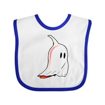 Inktastic Cute Ghost Pepper Boys or Girls Baby Bib