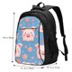 thumbnail image 5 of Balery Cute Pig Flowers Mochila con carga USB para hombre y mujer - Mochila impermeable y antirrobo para laptop con puerto USB para viajes, trabajo, 5 of 7