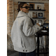 thumbnail image 4 of Abrigos informales de doble botonadura para mujer, chaquetas de manga larga con bolsillos y solapa grande, ropa de calle elegante para mujer, Otoño, 2024, 4 of 5
