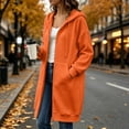 thumbnail image 6 of NominalSnug Women's Zip Up Hoodies Oversized Fleece Long Tunic Sweatshirts Casual Long Sleeve 2026 Fall Hoodie Jacket Coat, 6 of 8