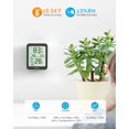 thumbnail image 3 of Govee Hygrometer Thermometer 2 Pack, Indoor Bluetooth Humidity Meter with APP Alerts, Room Thermometer with Large LCD Display, Max Min Reco, 3 of 7