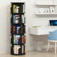 thumbnail image 3 of TOYTEXX Organisateur d'Étagère à Livres Empilable à 5 Niveaux, Rotatif à 360°, pour Adultes et Enfants – Usage à la Maison et au Bureau - Noir, 3 of 5