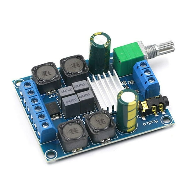 AMPLIFICADOR de POTENCIA Digital XY-502 de 2 Canales EstéReo de Alta Potencia 2X50W TPA3116D2 MóDulo de Placa de Amplificador de Audio Subwoofer