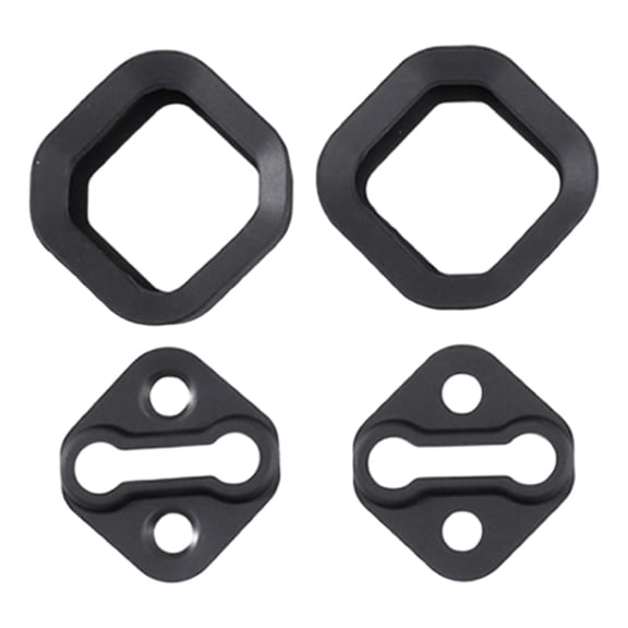 Flameer Door Lock pestillos Cover Protector Fit para  Front Parte delantera Zulema Cubierta de pestillos de cerradura de puerta