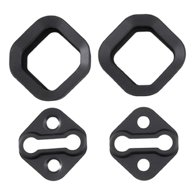Flameer Door Lock pestillos Cover Protector Fit para Front Parte delantera Zulema Cubierta de pestillos de cerradura de puerta