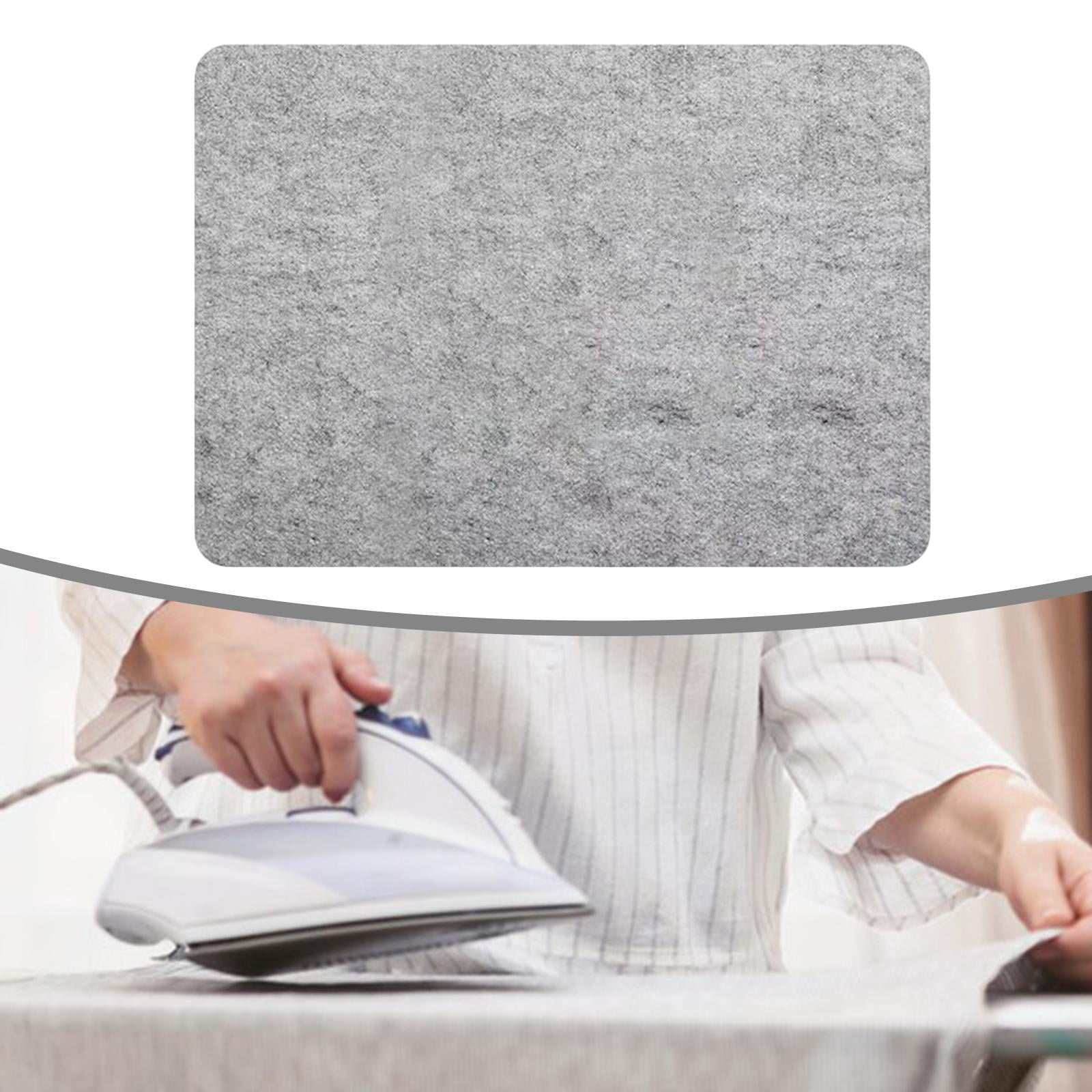 Baoblaze Felted Ironing Mat Accessory Pressing Mat for Notions Apartment Garment Work 34.3cmx43cm