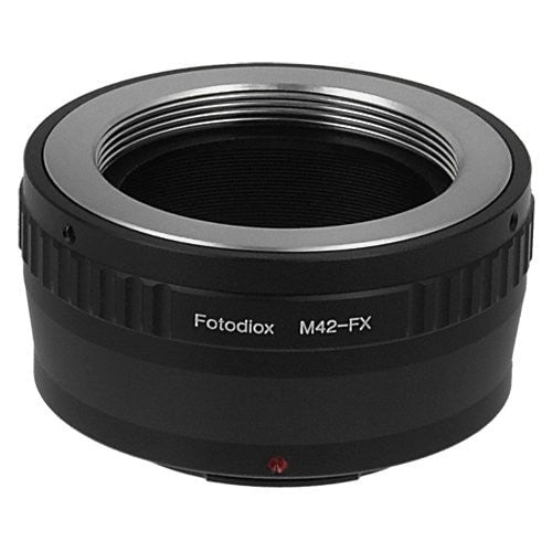Fotodiox Lens Mount Adapter - M42 Screw Mount SLR Lens to Fujifilm Fuji X-Series Mirrorless Camera Body