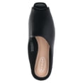 thumbnail image 4 of Scoop Women's Faux Leather Peep Toe Mules, 4 of 6
