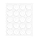 thumbnail image 2 of Esponja de espuma de 20 piezas Bewildely Pegatina de mecha extraíble redonda gran elasticidad paster ligero buena adherencia doble Kits para hacer velas Blanco, 2 of 6