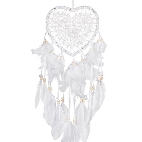 Creative Hollow Heart Dream Catcher Lantern Ornament Dream Catcher Charm Bohemian Decoration Creative Tassel Home Ornament