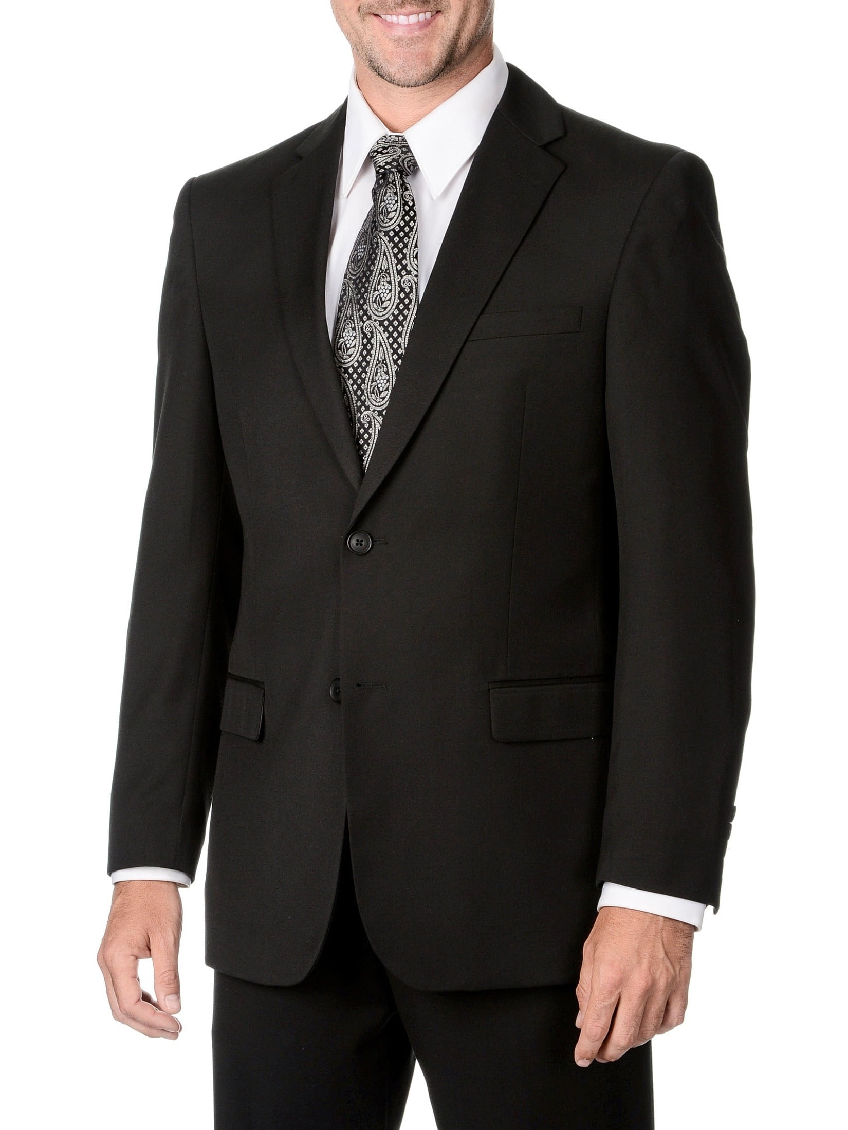 Robert Kent Suits & Suit Separates Mens Blazer Jet 50R TwoButton