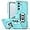 Sky Blue, variant on Case for Galaxy A16 5G,Military Grade TPU PC [Built-in Kickstand] Dual-Layer Flag Design Heavy Duty Drop Protection Magnetic Stand Phone Case for Samsung Galaxy A16 5G (Blue)