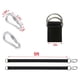 thumbnail image 5 of Toystoory Kit de correas colgantes para columpio de árbol, mosquetón para hamaca, cuerda de pesca para jardín carpas, 5 of 6