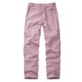 thumbnail image 2 of Women's Cotton Cargo Pants Casual Y2K with 6 Zipper Pockets Baggy Hiking Work Pants (No Belt)Purple Gray,Size 10, 2 of 6