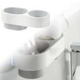 thumbnail image 1 of uhnmki Purpose Drain Rack for Kitchen And Bathroom Two Tier Storage Organizer Wall Mounted Design No Drilling Required Simplistic Style for Indoor Use, 1 of 6