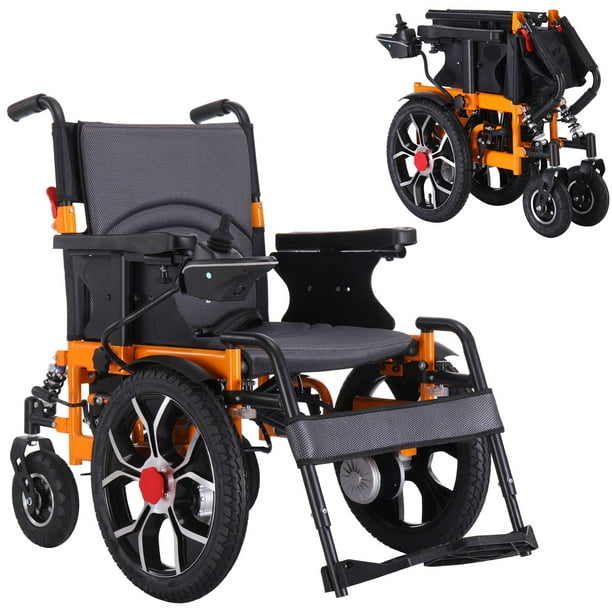 EazinGo Folding Electric Wheelchair Foldable Wheel Chair