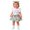 A202 Hot Pink, variant on Yuncity Girls Romper Outfit Flutter Sleeve Floral Plaid Skirt Birthday Themed Bodysuit Sleeves Coordinating Hairpiece Onesie 3 Piece Outfit Sets Size 1-3 Monthss