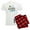 With Red Plaid Pant, variant on CafePress - Gamers Pajamas - Men's Light Loose Fit Cotton Pajama Set