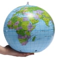 thumbnail image 1 of 15" Inch PVC Inflatable Earth World Geography Teaching Tool Kids Childrens Beach Ball Fun Game Toy (38cm Dia), 1 of 7